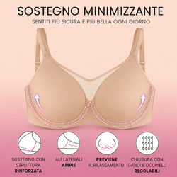 Reggiseno Minimizzatore Invisibile